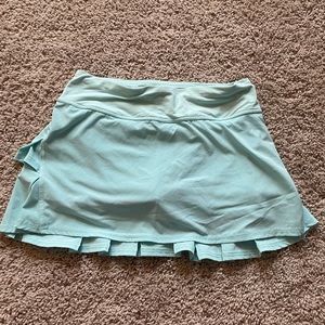 Lululemon Pace Setter Light Blue/Turquoise Skirt
